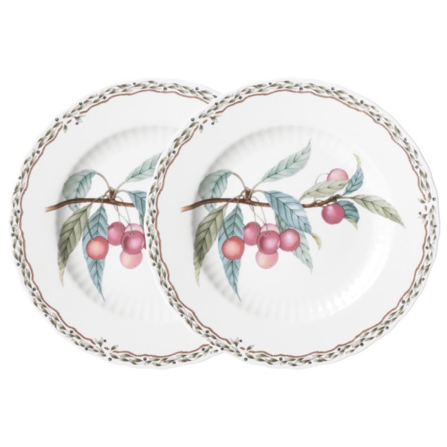 Набор тарелок закусочных lefard "fruit garden" 2 шт. 20,5 см Lefard (590-645) Набор тарелок закусочных lefard "fruit garden" 2 шт. 20,5 см Lefard (590-645)