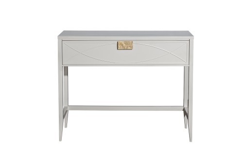 Консоль бежевая 1 ящик 100*80*40см (TT-00015927)