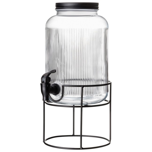 Диспенсер для напитков lines 3,9 л на металлической подставке Lefard (172-191)