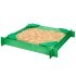 Деревянная песочница "Ника" (4 сидения, пропитка), цв. Зеленый (PS119-02)