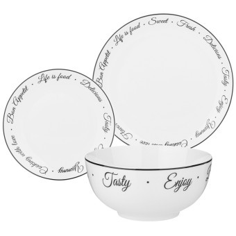 Обеденный набор lefard bon appetit 18пр, 20,5/25,5/14см Lefard (87-283) Обеденный набор lefard bon appetit 18пр, 20,5/25,5/14см Lefard (87-283)