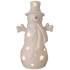 Фигурка "снеговик" с led-подсветкой 8,8*6,4*15,6 см Lefard (146-2143)