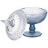 Емкость для хранения на ножке "diamant blue" 15,7*15,7*23см Lefard (355-319)