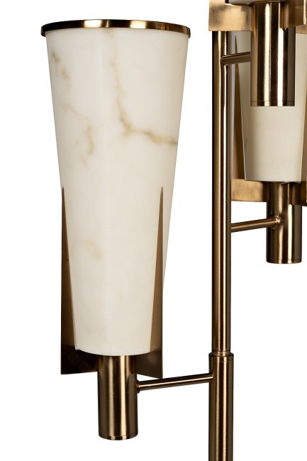 Торшер цвет металла латунь h.184см (TT-00012974)