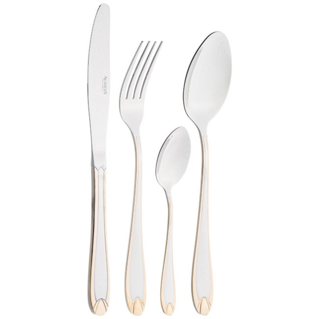 Набор столовых приборов agness на 6 персон 24 пр. Agness (942-047)