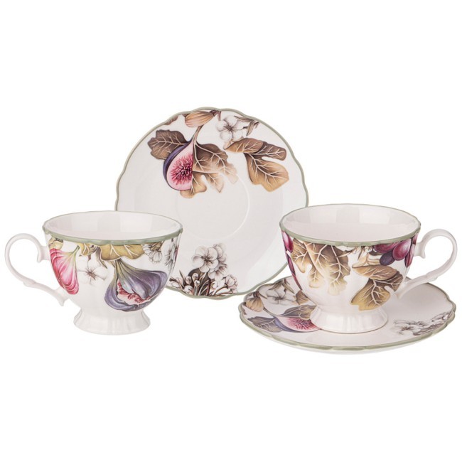 Чайный набор lefard "village" инжир на 2 пер. 4 пр. 270 мл Lefard (85-1889) Чайный набор lefard "village" инжир на 2 пер. 4 пр. 270 мл Lefard (85-1889)