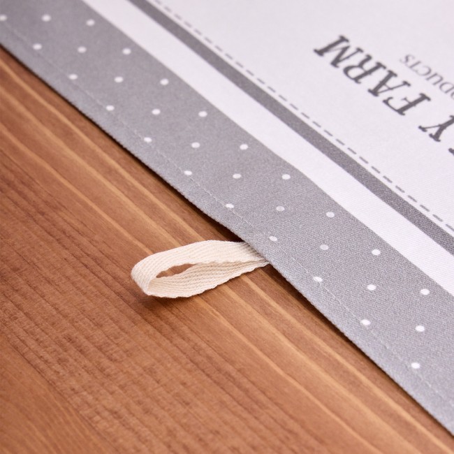 Набор полотенец из 2х шт "family farm",40х60см, 100% хлопок, серый Lefard (850-750-61)