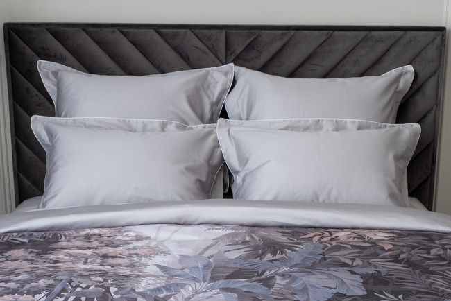 Комплект наволочек сатин серый 50*70(2шт) (TT-00010345) Комплект наволочек сатин серый 50*70(2шт) (TT-00010345)