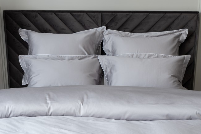 Комплект наволочек сатин серый 50*70(2шт) (TT-00010345) Комплект наволочек сатин серый 50*70(2шт) (TT-00010345)