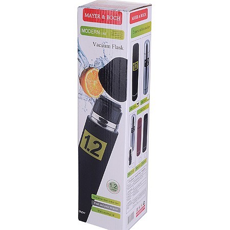 Термос 1,2л нерж/сталь мет/колба Mayer&Boch (27606) Термос 1,2л нерж/сталь мет/колба Mayer&Boch (27606)