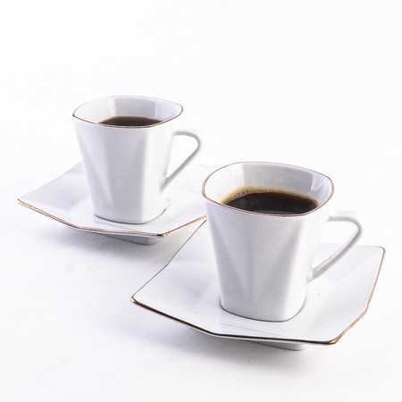 Кофейная пара 4пр 170мл керамика LR (9-90060-2) Кофейная пара 4пр 170мл керамика LR (9-90060-2)