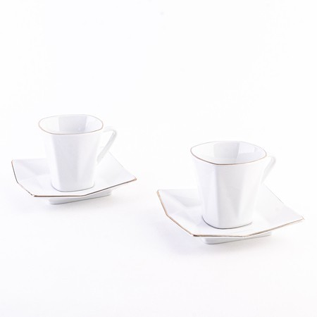 Кофейная пара 4пр 170мл керамика LR (9-90060-2) Кофейная пара 4пр 170мл керамика LR (9-90060-2)