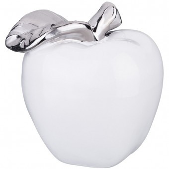 Статуэтка "яблоко серебряная коллекция" 8,5*8,8 см высота=9 см Lefard (699-182)