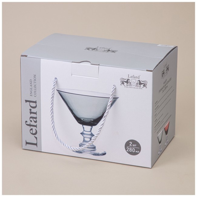 Набор бокалов для мартини из 2 шт "mirage" purple 280 мл Lefard (693-038)