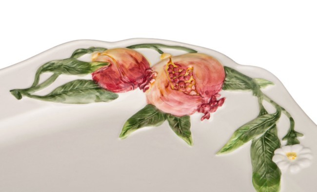 Блюдо "гранаты" 37*37 см.высота=5 см. Annaluma (628-568)