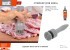 Стейкер для мяса Marmiton 16 стальных шипов, 4,5*4,5*18,5 см 17420 (88152)