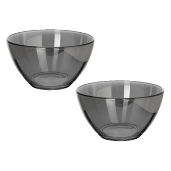 Набор из 2-х салатников 11 см Сияющий графит (GR1322-2-06) Набор из 2-х салатников 11 см Сияющий графит (GR1322-2-06)