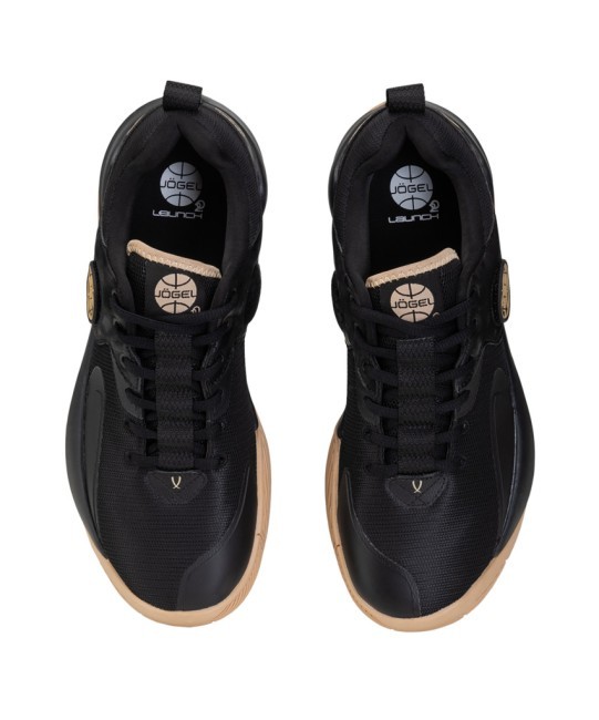 БЕЗ УПАКОВКИ Кроссовки баскетбольные JOGEL Launch LOW, Black/gold (2131890)