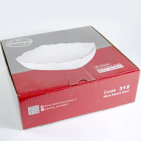 Блюдо сервировочное для подачи керамика 28,5х28,5х9,5 LR (90075-312)