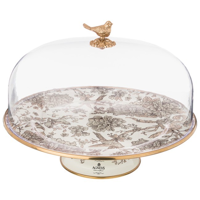 Тортовница lefard с крышкой диа.30см Lefard (950-725)