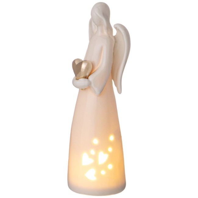 Фигурка "ангел" с led-подсветкой 6,5*5,4*17,8 см Lefard (146-2124)