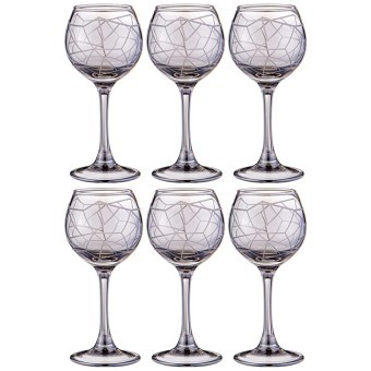 Набор рюмок из 6 шт "графика" графит 85 мл Lefard (194-950)