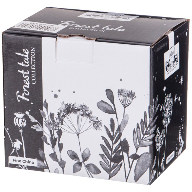 Кружка lefard "forest tale" grey 350 мл Lefard (409-198)