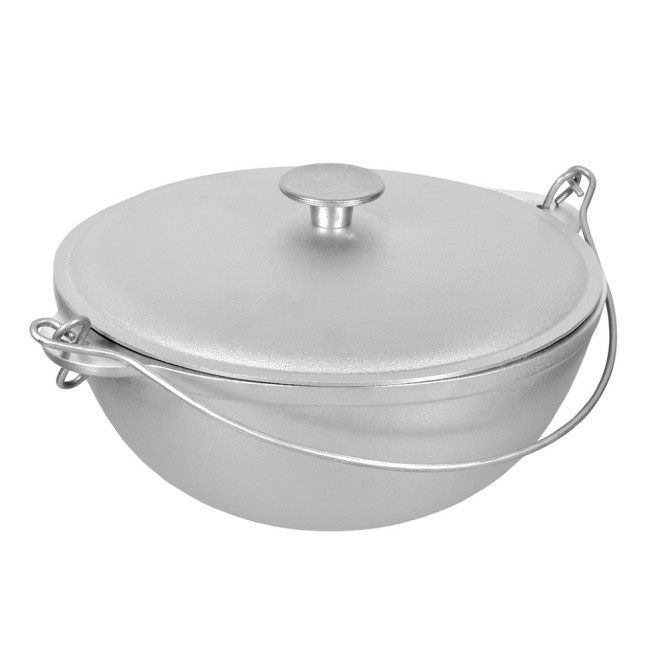 Казан алюминиевый литой с крышкой Boyscout 4л 61365 (62834) Казан алюминиевый литой с крышкой Boyscout 4л 61365 (62834)