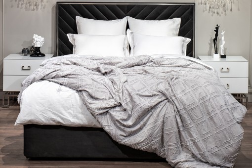 Покрывало Квадро серое 240*260 (TT-00013976) Покрывало Квадро серое 240*260 (TT-00013976)