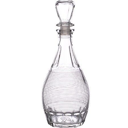 Набор д/вина 7пр"Спираль" графин+6 стак(х4 " (1231-Г3)