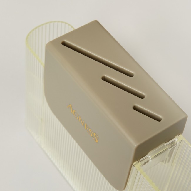 Набор кухонных предметов 7шт цвет серый Agness (671-030)