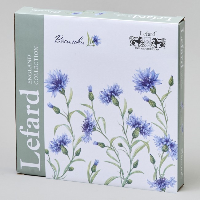 Набор тарелок закусочных lefard "васильки" 2 шт. 20,5 см Lefard (760-830)