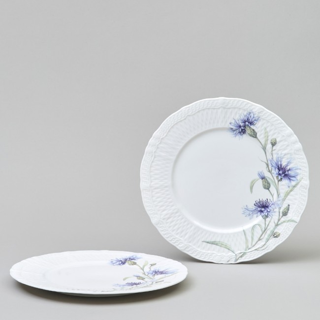 Набор тарелок закусочных lefard "васильки" 2 шт. 20,5 см Lefard (760-830)
