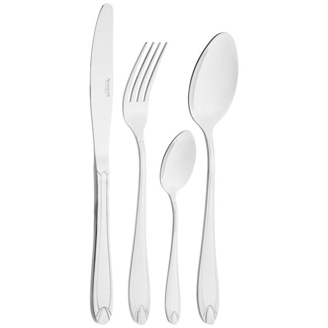 Набор столовых приборов agness на 6 персон 24 пр. Agness (942-048)