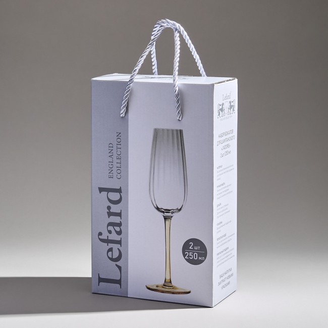 Набор бокалов для шампанского из 2-х штук "j'adore" 250 мл Lefard (887-436) Набор бокалов для шампанского из 2-х штук "j'adore" 250 мл Lefard (887-436)