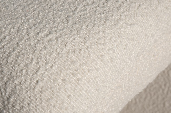 Банкетка букле белый d54*40,5*45,5см (TT-00013471)