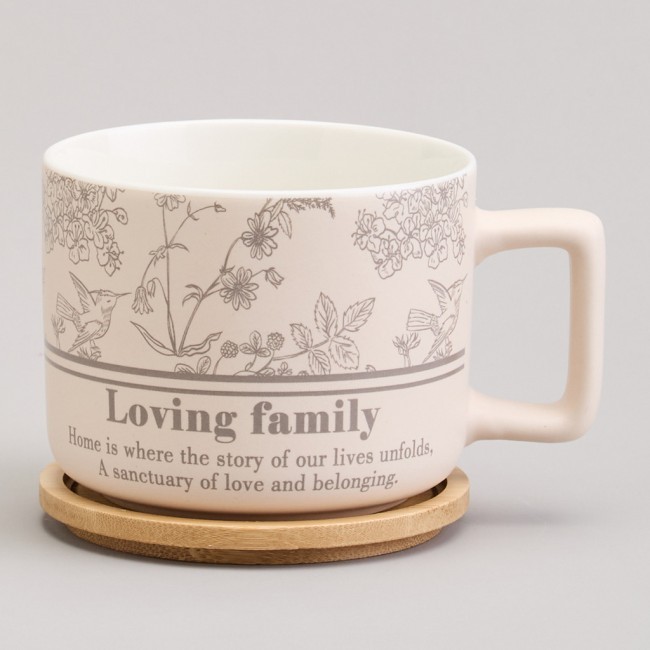 Кружка lefard 400мл с бамбуковой крышкой "sweet home" 9.6*8cm Lefard (756-476) Кружка lefard 400мл с бамбуковой крышкой "sweet home" 9.6*8cm Lefard (756-476)