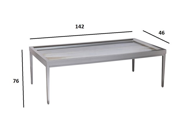 Стол журнальный "Mirage" 142*76*46см (TT-00010555) Стол журнальный "Mirage" 142*76*46см (TT-00010555)