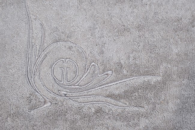 Полотенце Лирика модал серое 30*50 (TT-00015197)