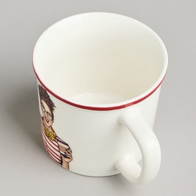 Кружка lefard "эта девочка может всё" 370мл Lefard (260-1040)