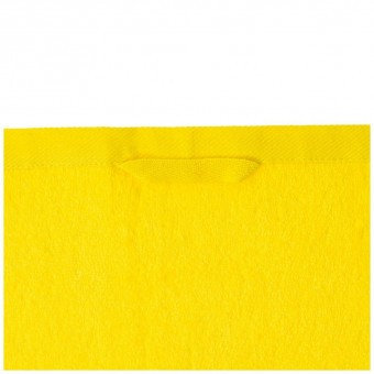 Полотенце махровое с бордюром 160*90см, в упаковкеке, 100% х\б, пл 450 г/м2 , жёлтый SANTALINO (850-100-7)