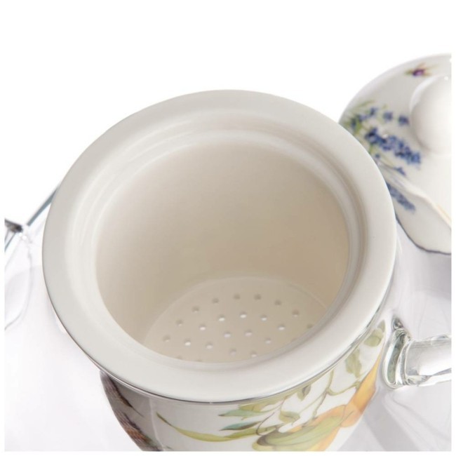 Чайник стеклянный с ситом lefard "прованс лимоны" 500 мл Lefard (104-842) Чайник стеклянный с ситом lefard "прованс лимоны" 500 мл Lefard (104-842)