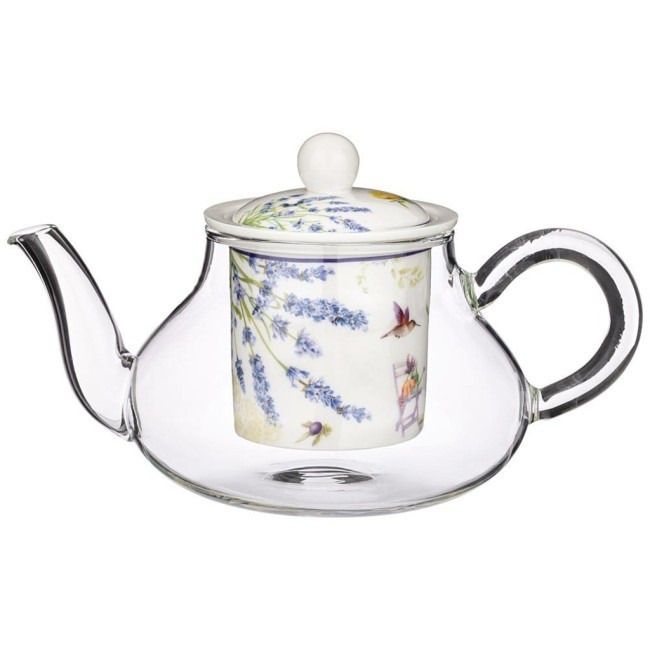 Чайник стеклянный с ситом lefard "прованс лимоны" 500 мл Lefard (104-842) Чайник стеклянный с ситом lefard "прованс лимоны" 500 мл Lefard (104-842)