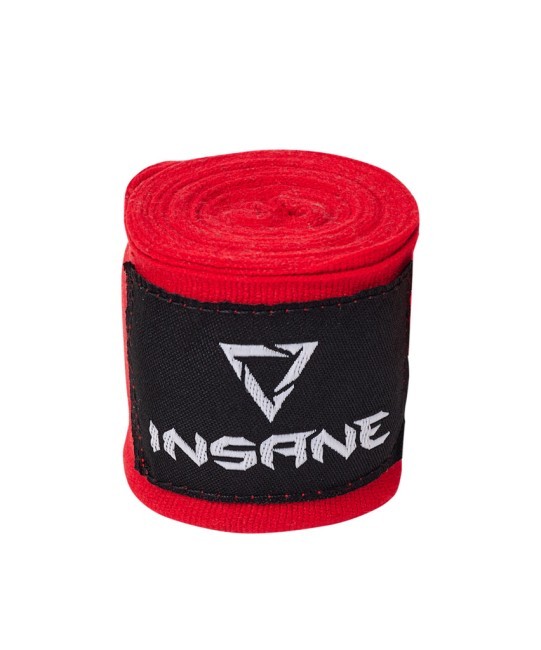 Бинт боксеркий INSANE COBRA, хлопок/нейлон, красный, 4,5 м (2095311)