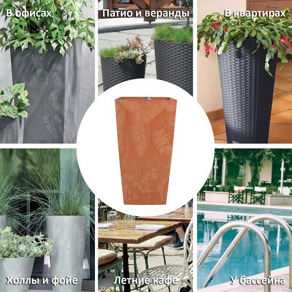 Кашпо для цветов Urbi Square Effect DURS400E-R624 (37/91,5 л) 2 предмета (84397) Кашпо для цветов Urbi Square Effect DURS400E-R624 (37/91,5 л) 2 предмета (84397)