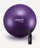 БЕЗ УПАКОВКИ Фитбол STARFIT GB-109 антивзрыв, 1200 гр, с ручным насосом, фиолетовый, 75 см (2126473)
