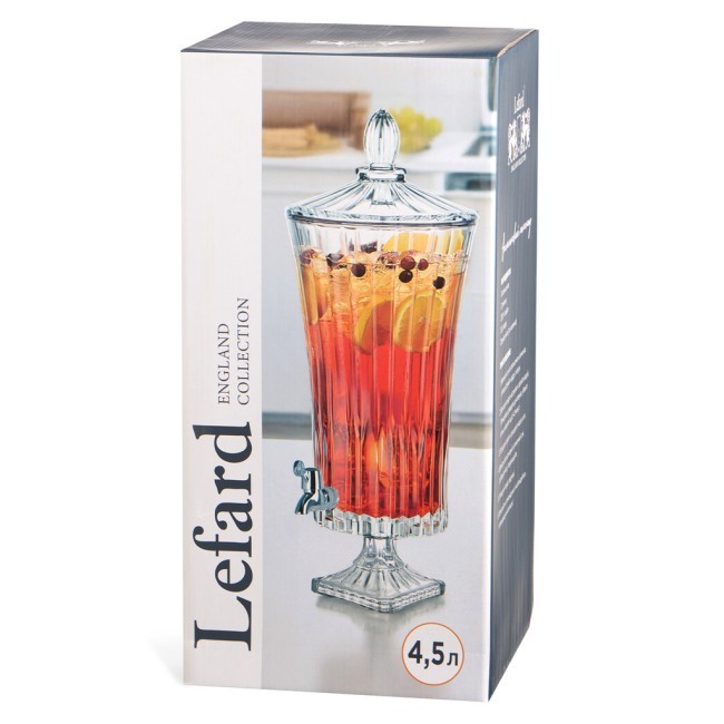Диспенсер для напитков "wellington", 4,5 л Lefard (691-153)