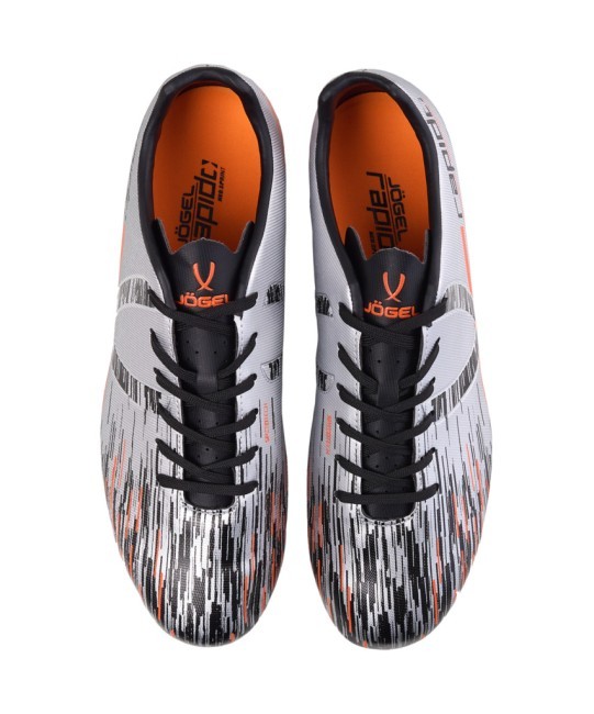 БЕЗ УПАКОВКИ Бутсы футбольные JÖGEL Rapido FG Silver/black (2134143) БЕЗ УПАКОВКИ Бутсы футбольные JÖGEL Rapido FG Silver/black (2134143)