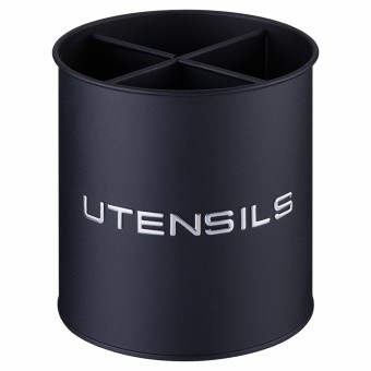 Подставка agness под кухонные приборы, 14*15 см, цвет: black Agness (790-398)