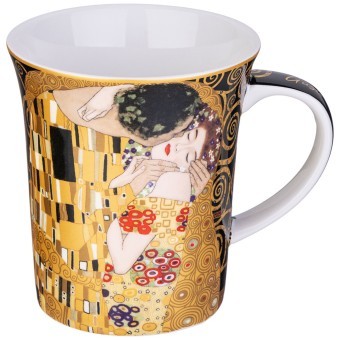 Кружка lefard "поцелуй" (г. климт) 420 мл Lefard (104-1005) Кружка lefard "поцелуй" (г. климт) 420 мл Lefard (104-1005)